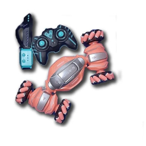 ماشین کنترلی شارژی کرمی دو حالته Stunt Remote Control Car Toy _ماشین کنترلی